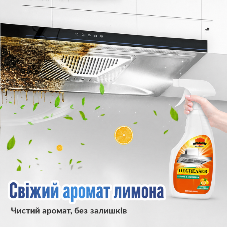Спрей від кухонного бруду